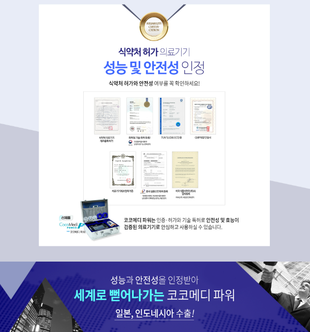 코코메디 파워 관련 제공 자료