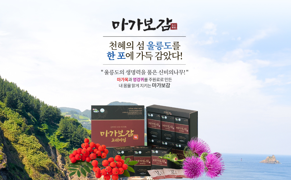 마가보감 프리미엄 제품 소개 이미지