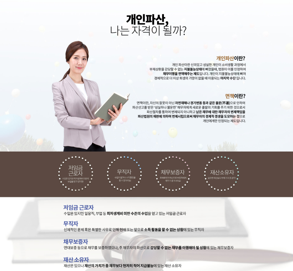 개인파산신고 면책 및 상담 전 확인사항