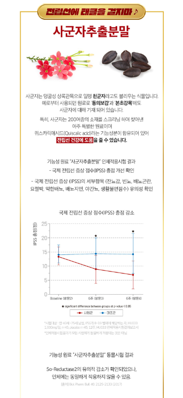 사군자 프리미엄 원료 소개